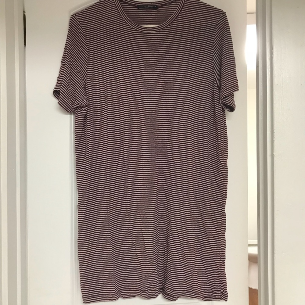 Brandy Melville stripped shirt dress